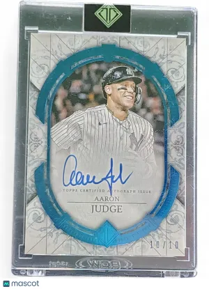 2024 Topps Certified Autograph Issue Aaron Judge #TCA-AJ 10/10