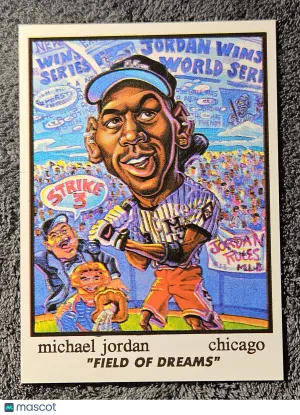 1993 First Amendment Skinnies Michael Jordan Field of Dreams