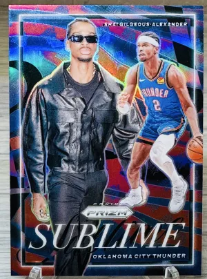 2024-25 Prizm - Sublime - Shai Gilgeous-Alexander #2 - OKC
