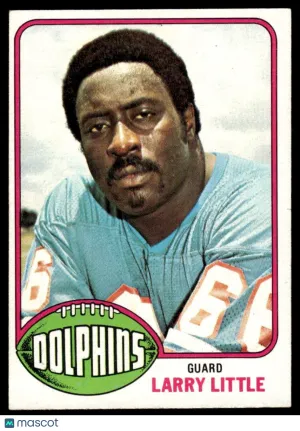 1976 Football Card Larry Little #33