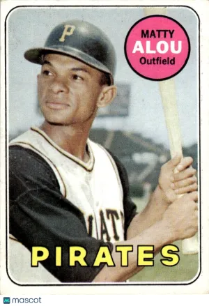 1969 Baseball Card Matty Alou #490