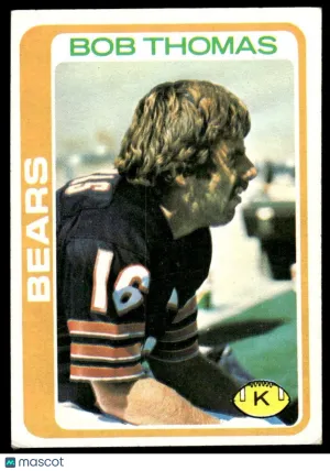 1978 Football Bob Thomas #179