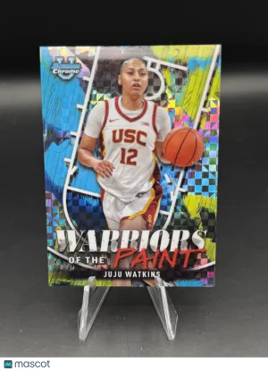 JuJu Watkins 2024 Bowman U Warriors of the Paint #WP-18 X-Fractor - USC Trojans