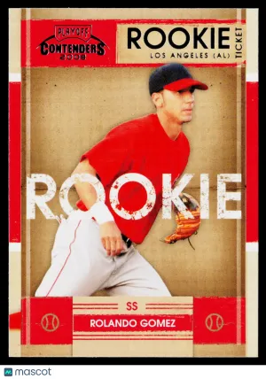 2008 Playoff Contenders Rolando Gomez #41