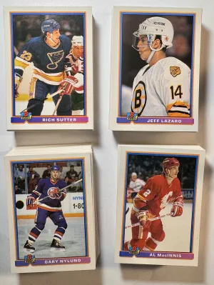 1991-92 Bowman Hockey Lot/ 130 Cards