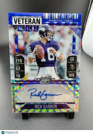 2024 Panini Contenders Optic Rich Gannon #VT-RGA Prizm /24