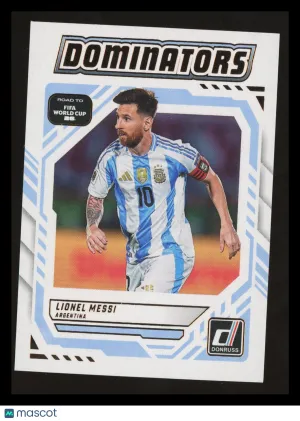 Lionel Messi 2025 Panini Donruss Road to FIFA #3 Dominators Argentina