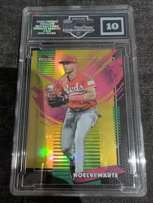 Topps 2026 Finest Rare Noelvi Marte Cincinnati Reds #232 Green Refractor /275