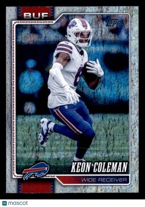 2026 Topps Flagship Keon Coleman #20 Holo Foil