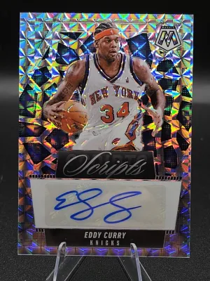 2024-25 Panini Mosaic - Scripts Eddy Curry, Eddy Curry #MS-EDY (AU) front
