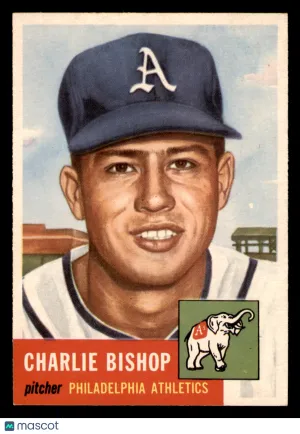 1953 Topps Charlie Bishop #186