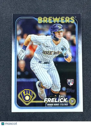 2024 Topps Update US10 Sal Frelick Milwaukee Brewers