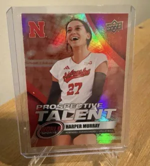 #347 Harper Murray 2025 Upper Deck World Of Sports Volume 1 - Foilboard Red