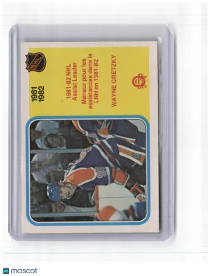 1982-83 O-Pee-Chee Wayne Gretzky #240 HOF
