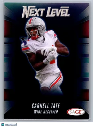 2026 SAGE 87 Carnell Tate Black Ohio State Buckeyes