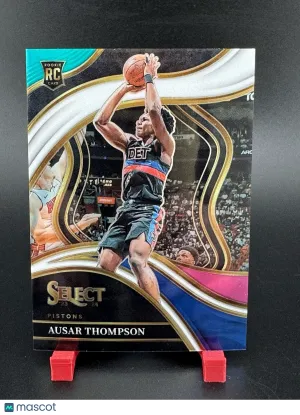 2023-24 Panini Select Ausar Thompson #284 Teal White Pink Prizm /49 Parallel/Variety Rookie