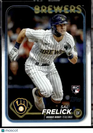 2024 Topps Update Series Sal Frelick #US10 Royal Blue RC