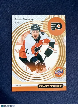2026-27 Upper Deck Series 1 Travis Konecny #OV-12 Ovation Gold