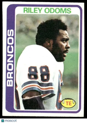 1978 Football Riley Odoms #285