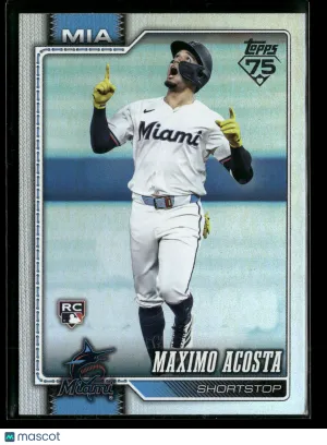 2026 Topps Series 1 Maximo Acosta #172 Parallel RC