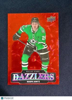 2026-27 Upper Deck Series 1 Roope Hintz #DZ-4 Dazzlers Red SP