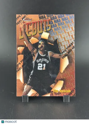 1996 Topps Finest Tim Duncan #101