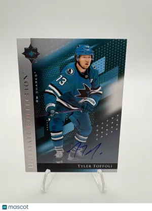 2024 Upper Deck Ultimate Collection Tyler Toffoli #68 Silver Auto