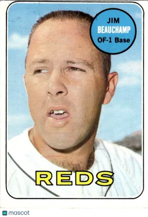 1969 Baseball Card Jim Beauchamp #613