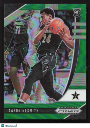 2020 Panini Prizm Draft Picks Collegiate Aaron Nesmith #55 Green