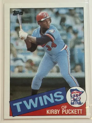 Kirby Puckett 1985 Topps #536