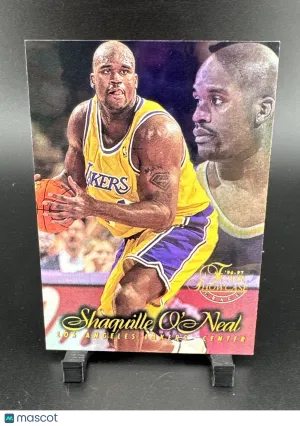 1996-97 Flair Showcase Shaquille O'Neal #10 Row 1 Parallel/Variety Base Set