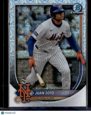 2025 Topps Bowman Chrome Mojo Juan Soto #22 Mojo Refractor