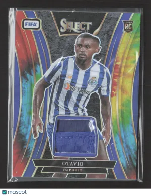 2025 Panini Select FIFA Soccer Prizm Otavio Tie-Dye SM-O RC FC Porto Memorabilia Soccer Card