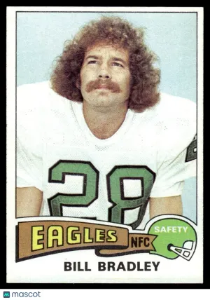 1975 Football Bill Bradley #276