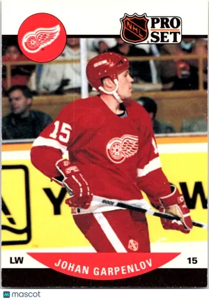 1990 Pro Set Johan Garpenlov #605