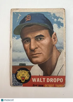 1953 Topps Walt Dropo #121
