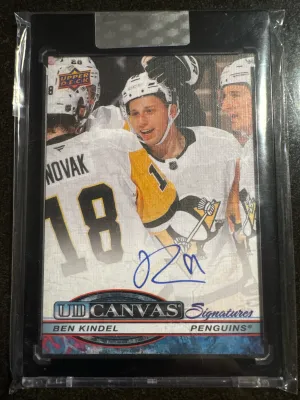 Ben Lindell Rookie Ud Canvas Signatures
