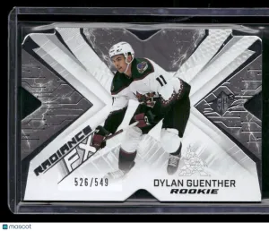 2022-23 SPx Dylan Guenther #RFX-86 Radiance FX SN