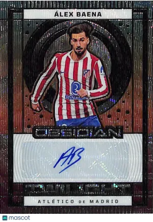 2025-26 Panini Obsidian Soccer Álex Baena Auto /25 #TS-ABA Atlético de Madrid