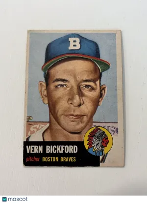 1953 Topps Vern Bickford #161