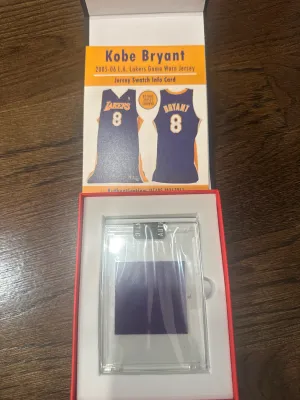 2005-06 Game Worn Jersey Swatch