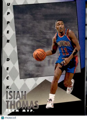 1993 Upper Deck Team MVP Isiah Thomas #8