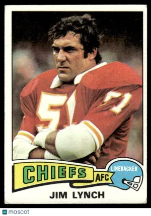 1975 Football Jim Lynch #254