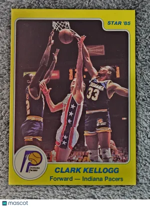 1984 Star #52 Clark Kellogg
