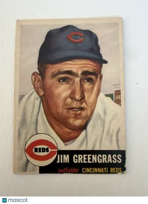 1953 Topps Jim Greengrass #209 Light wrinkle