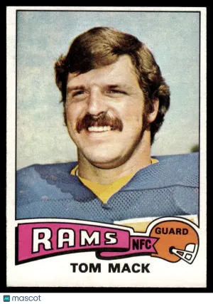 1975 Football Tom Mack #420