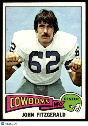 1975 Football John Fitzgerald #257