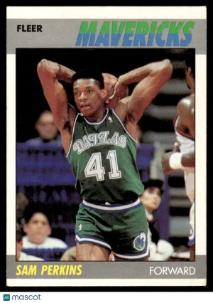 1987 Basketball Sam Perkins #84