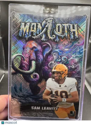 2023 Wild Card Alumination Dino-Might Prehistoric Mammoth Sam Leavitt #PHMM01-SL Holo 1/3
