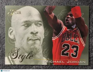 1995 Flair Style #235 Michael Jordan